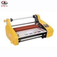 FM-3810 Automatic Electric Laminator Machine Cold Roll Laminator Roller Machine