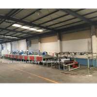 automatic PU Glue Textile Coating Machine with calender